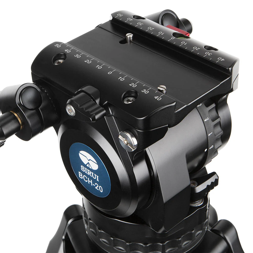 SIRUI BCH-20 Fluid Videoneiger / Videokopf 75mm Halbkugel - BCH-Serie - Image 5