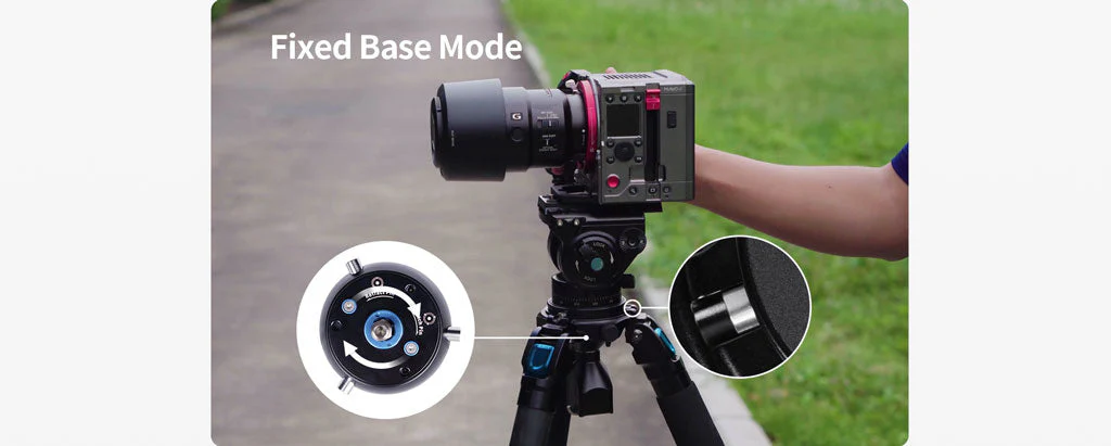 SIRUI AR-3204 Explorer 2in1 Dreibeinstativ Carbon mit 15m Leveling Base 150 cm hoch - AR-Serie - Image 13