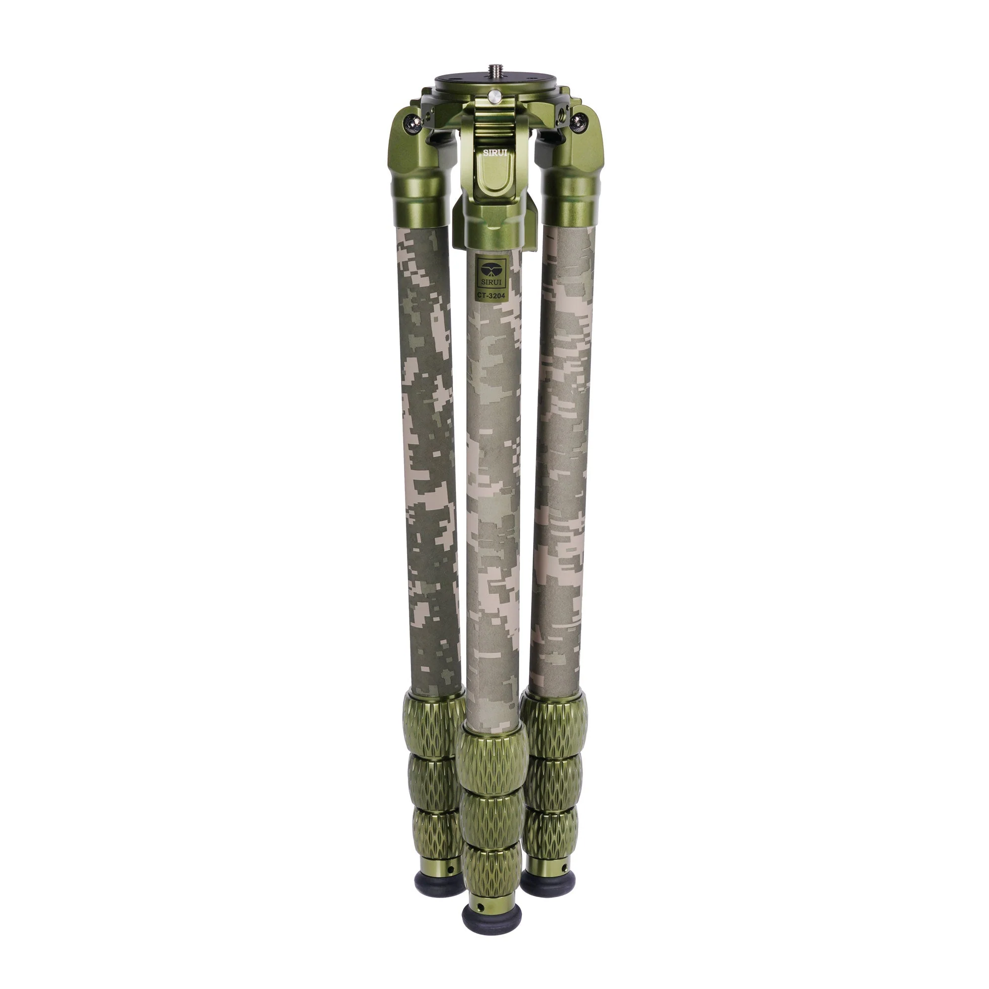SIRUI CT-3204 Explorer Camouflage 2in1 Dreibeinstativ Carbon mit 15m Leveling Base 150 cm hoch - CT-Serie - Image 4