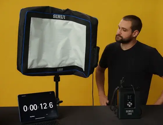 SIRUI A100B aufblasbare Bi-Color Softbox 68,5 x 50 cm mit Gitter - Image 10