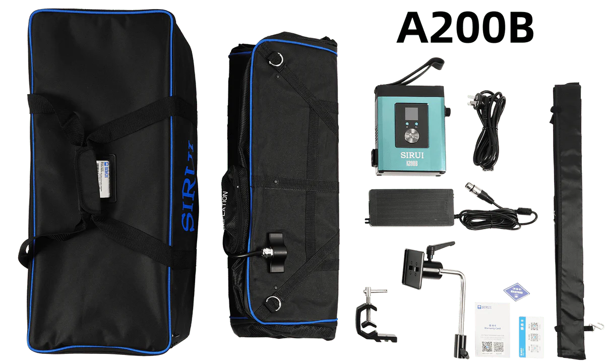 SIRUI A200B/A200R Zweifarbig/RGB Automatisches aufblasbares Fotolicht mit Gitter - Image 13