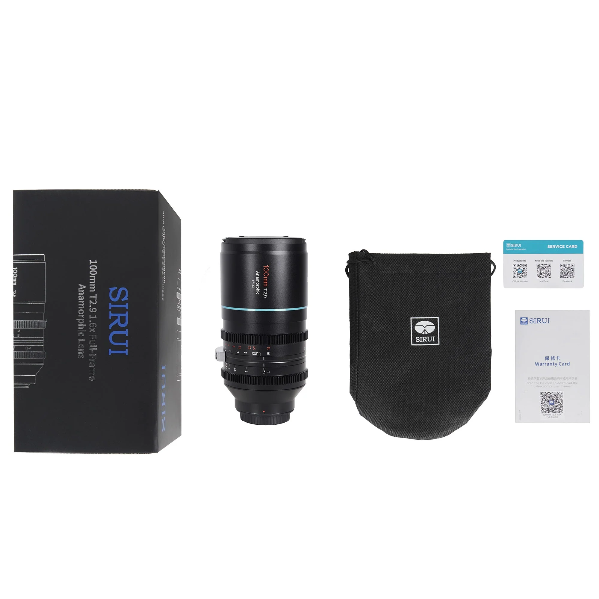 SIRUI Venus 100mm T2.9 1.6x anamorphotes Vollformat-Objektiv - for diverse Kameraanschlosse - Image 8
