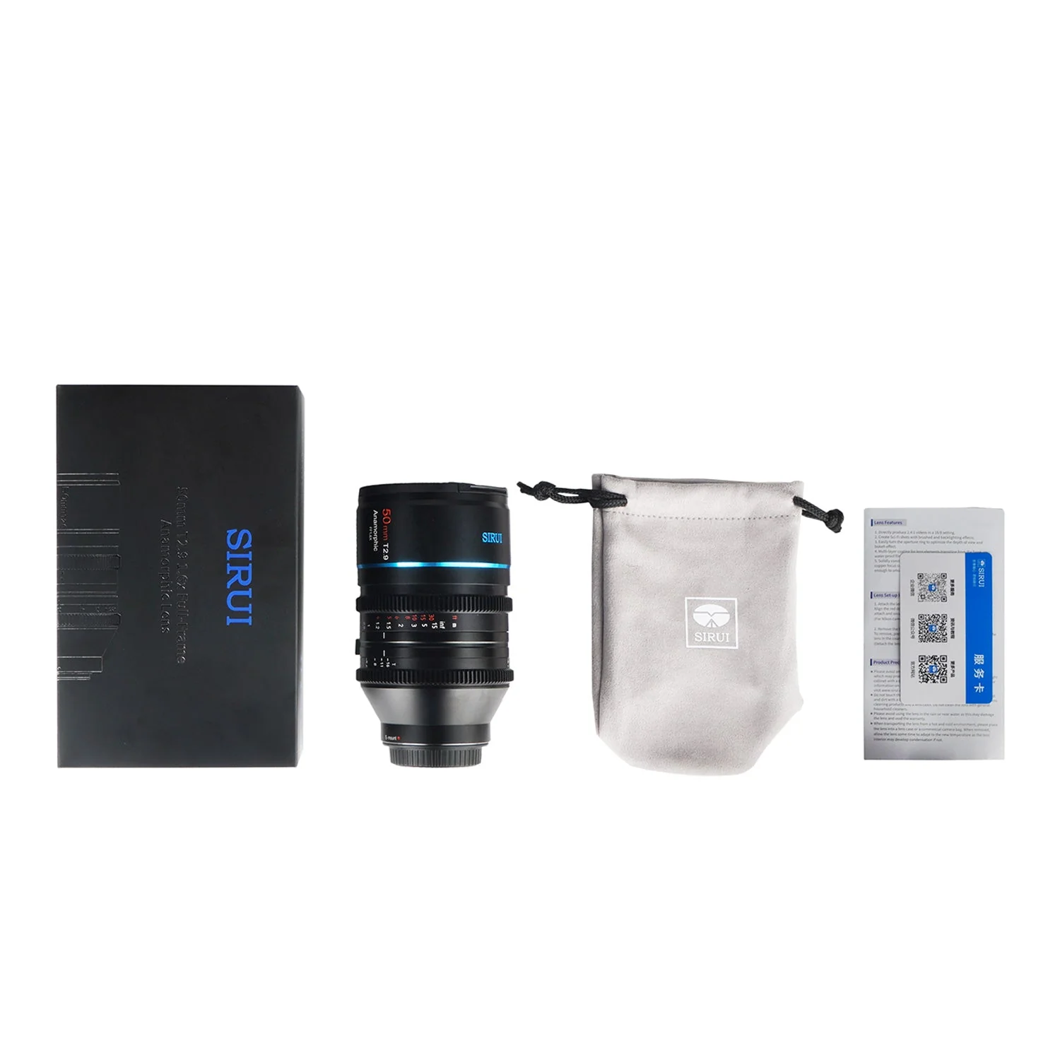 SIRUI Venus 50mm T2.9 1.6x anamorphotes Vollformat-Objektiv - for diverse Kameraanschlosse - Image 9